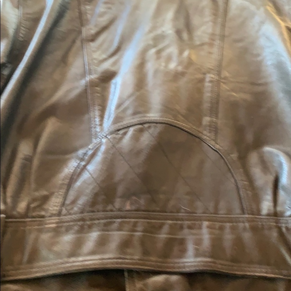 Vintage leather biker jacket - Picture 7 of 8